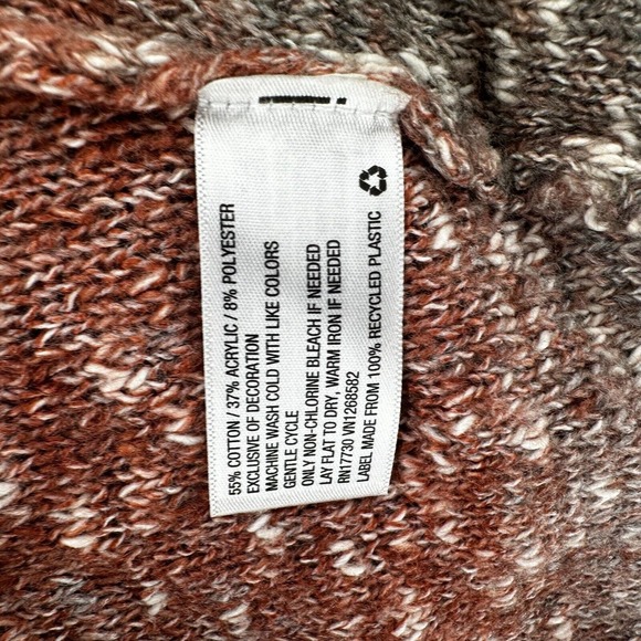 Knox Rose Sweater Women LARGE Long Bell Sleeve‎ Boho Handkerchief Hem Slouchy - Picture 10 of 14